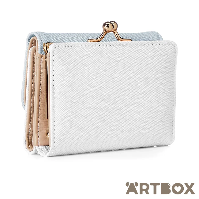 SANRIO Cinnamoroll Colour Block Enamel Decoration Small Wallet 2 SANRIO Cinnamoroll Colour Block Enamel Decoration Small Wallet - Image 2