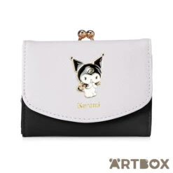 SANRIO Kuromi Colour Block Enamel Decoration Small Wallet
