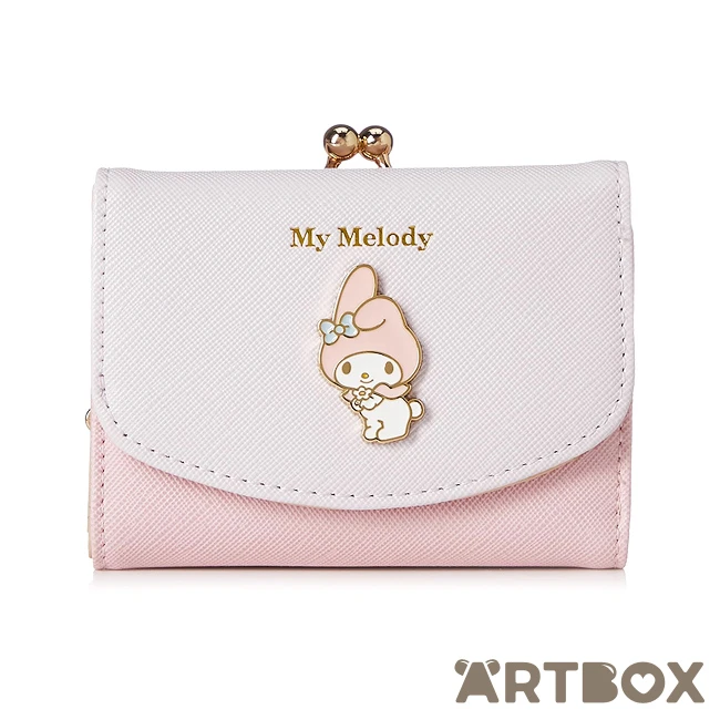 SANRIO My Melody Colour Block Enamel Decoration Small Wallet 1 SANRIO My Melody Colour Block Enamel Decoration Small Wallet