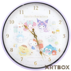 Sanrio Characters Activities Classic Wall Clock