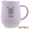 SANRIO Kuromi Purple Stainless Steel Travel Mug With Handle