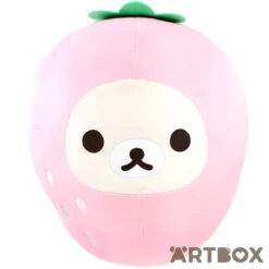 Korilakkuma Mochi Mochi Strawberry Premium XL Plush