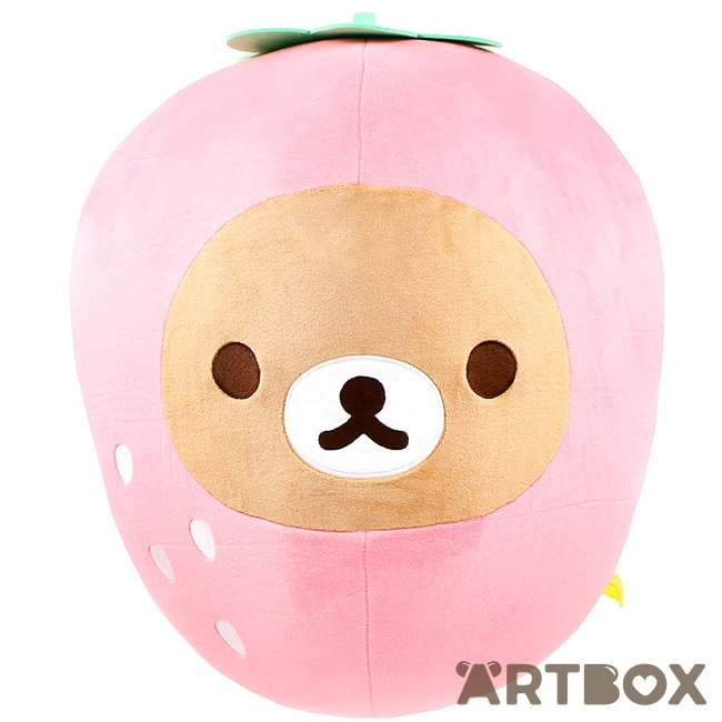Rilakkuma Mochi Mochi Strawberry Premium XL Plush 1 Rilakkuma Mochi Mochi Strawberry Premium XL Plush