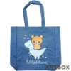 Rilakkuma Dinosaur Friend Applique Tote Bag Blue
