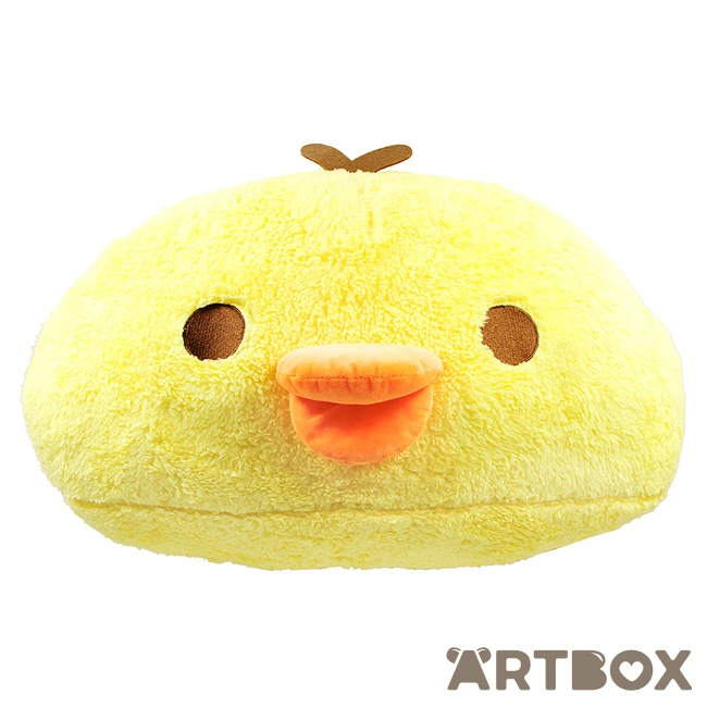Kiiroitori Face Premium Large Dome Plush Cushion 1 Kiiroitori Face Premium Large Dome Plush Cushion