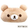 Chairoikoguma Face Premium Large Dome Plush Cushion
