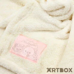 Korilakkuma Pyjama Party Blanket With Plush Drawstring Pouch 5 Korilakkuma Pyjama Party Blanket With Plush Drawstring Pouch -Fashion Gift Shop SS13596 Blanket KRK 3 650
