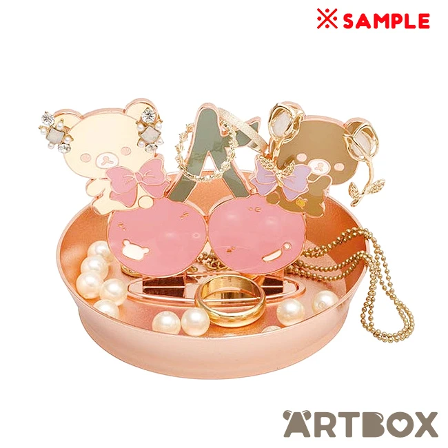 Korilakkuma & Chairoikoguma Jewel Cherry Mini Jewellery Tray 3 Korilakkuma & Chairoikoguma Jewel Cherry Mini Jewellery Tray - Image 3