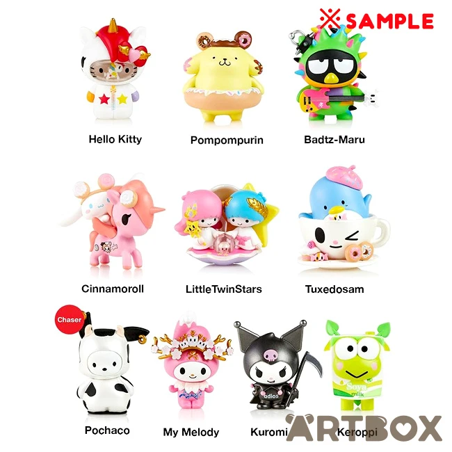 SANRIO Tokidoki X Hello Kitty And Friends Mini Figure Blind Box 2 SANRIO Tokidoki X Hello Kitty And Friends Mini Figure Blind Box - Image 2