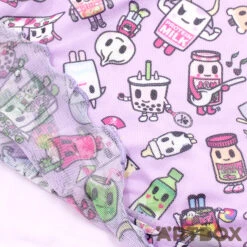 No Brand Drink Up Mesh Overlay Dress Purple XL -Fashion Gift Shop TKDKMDDUP 2 650