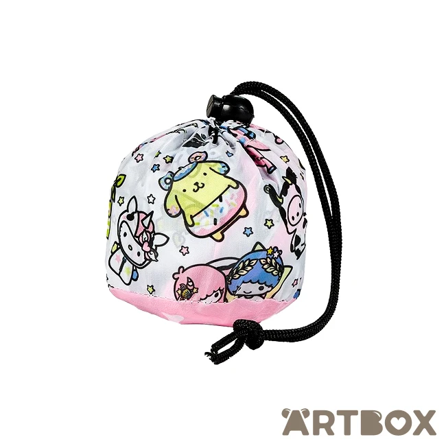 SANRIO Tokidoki X Hello Kitty And Friends Eco Shopping Bag With Pouch 2 SANRIO Tokidoki X Hello Kitty And Friends Eco Shopping Bag With Pouch - Image 2