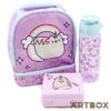 No Brand Pusheen The Cat Pusheenicorn Lunch Set In Bag
