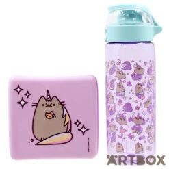 No Brand Pusheen The Cat Pusheenicorn Lunch Set In Bag -Fashion Gift Shop X002ZMKEH Pusheen Lunch Set 2 650